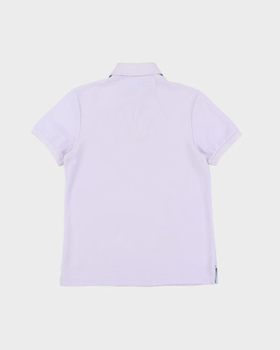 Tommy Hilfgier Light Purple Polo Shirt - M
