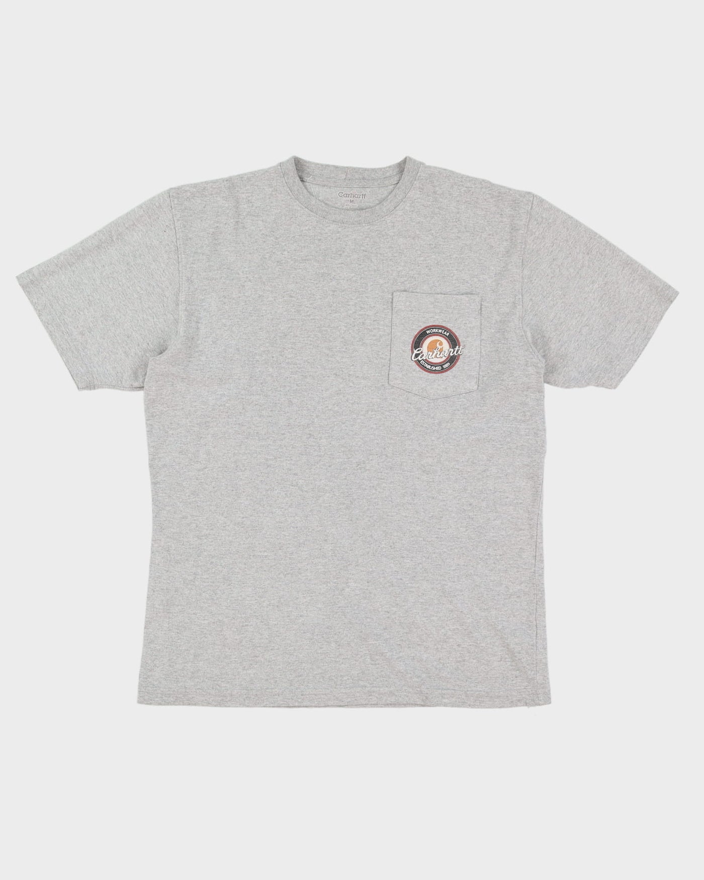 Carhartt Grey Oversized Graphic T-Shirt - M