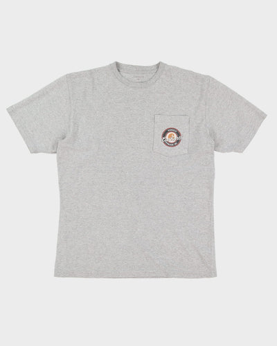 Carhartt Grey Oversized Graphic T-Shirt - M