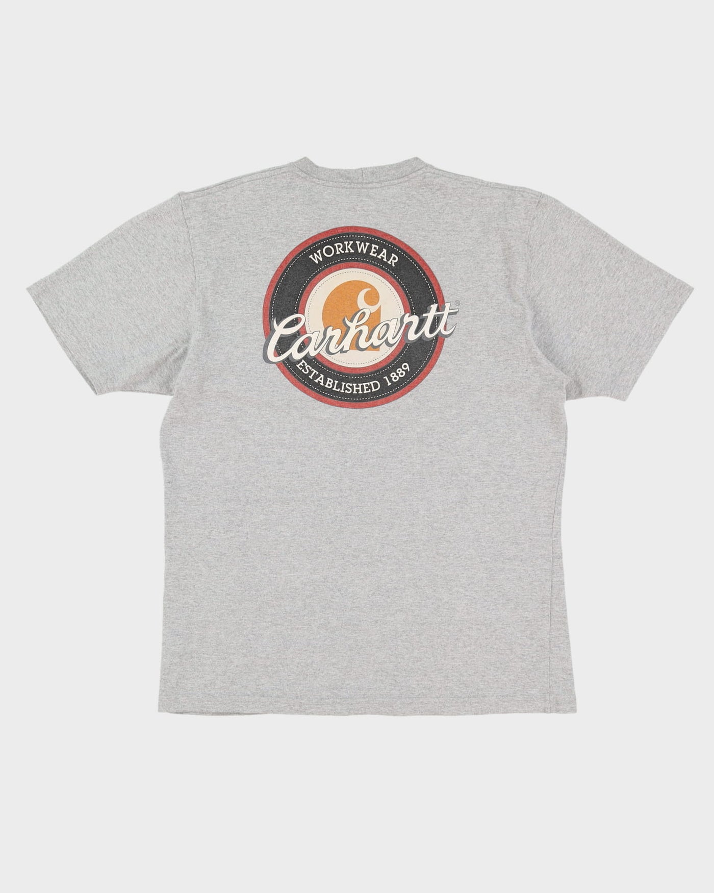 Carhartt Grey Oversized Graphic T-Shirt - M