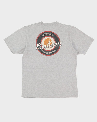 Carhartt Grey Oversized Graphic T-Shirt - M