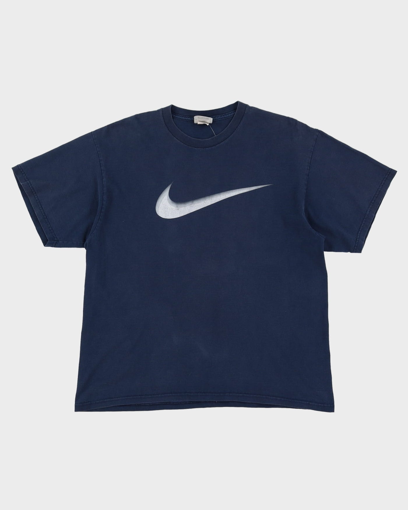 00s Nike Navy Graphic T-Shirt - L