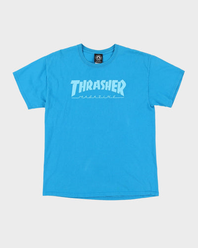 Thrasher Blue Graphic T-Shirt - L