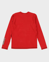 00s Nike Red Long Sleeve T-Shirt - L