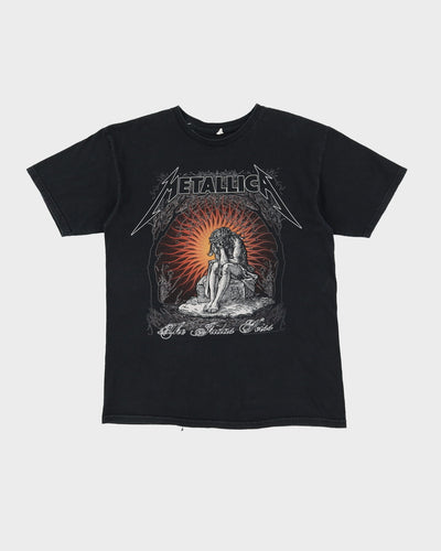 Metallica The Judas Kiss Black Graphic Band T-Shirt - M