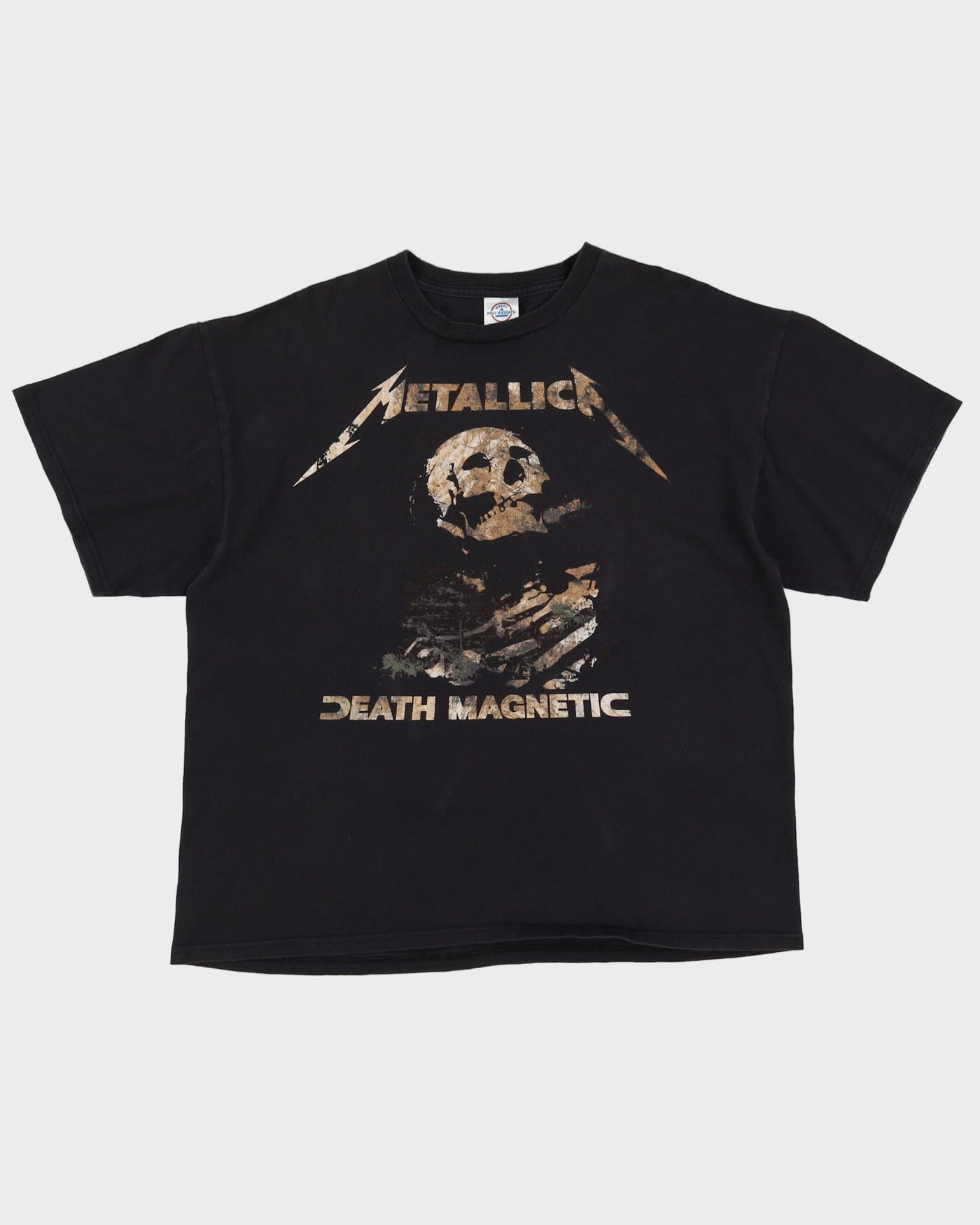 00s Metallica Death Magnetic Tour Black Graphic Band T-Shirt - XL