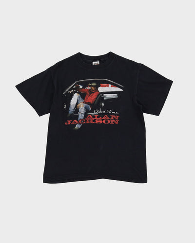Alan Jackson Good Time Black Country Graphic Band T-Shirt - M