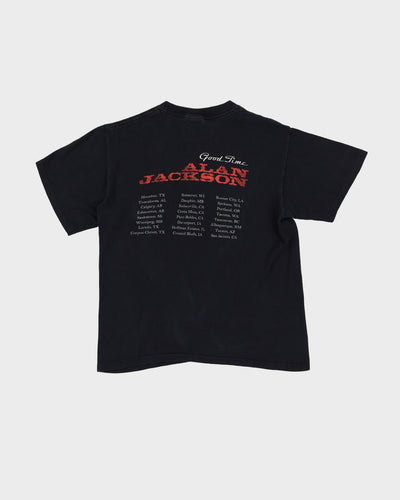 Alan Jackson Good Time Black Country Graphic Band T-Shirt - M