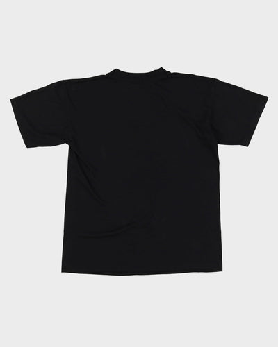 1993 Harlequin Black Wolf Single Stitch Oversized Graphic T-Shirt - M
