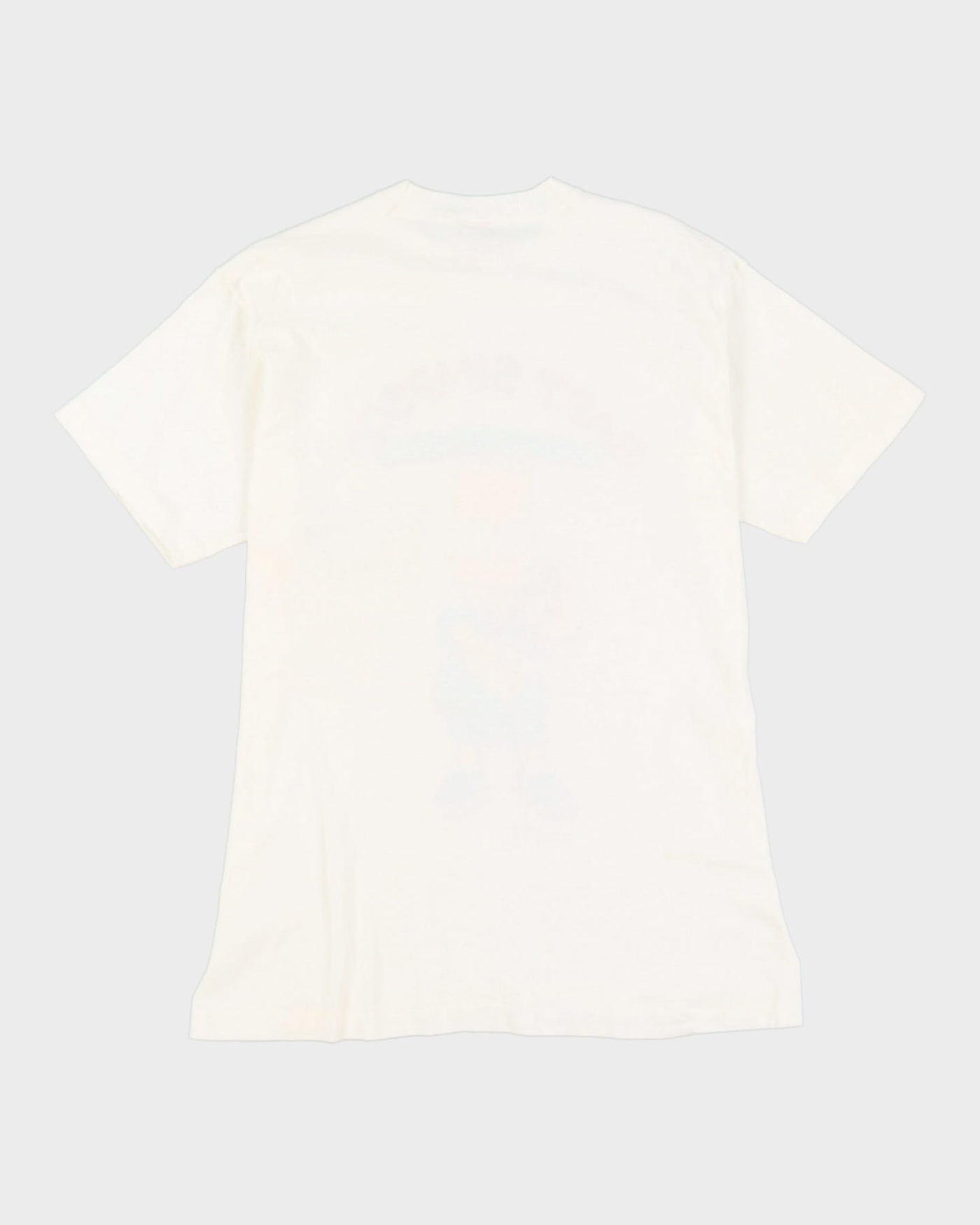 Vintage 1990 The Simpsons Bart Simpson "Underachiever And Proud Of It!" Graphic Single Stich T-Shirt - L / XL
