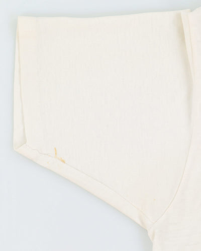 Vintage 80s Hotel Casino Sundowner Nevada White Single Stitch T-Shirt - XL