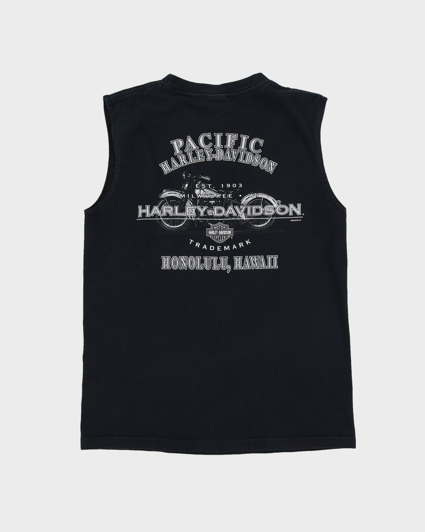 2004 Harley Davidson Hawaii Black Vest - XL