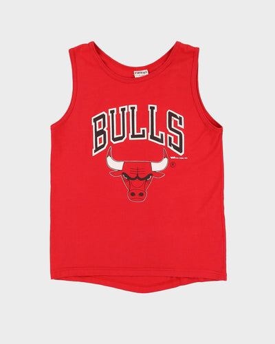 Vintage 1993 Chicago Bulls NBA Red Vest - XS