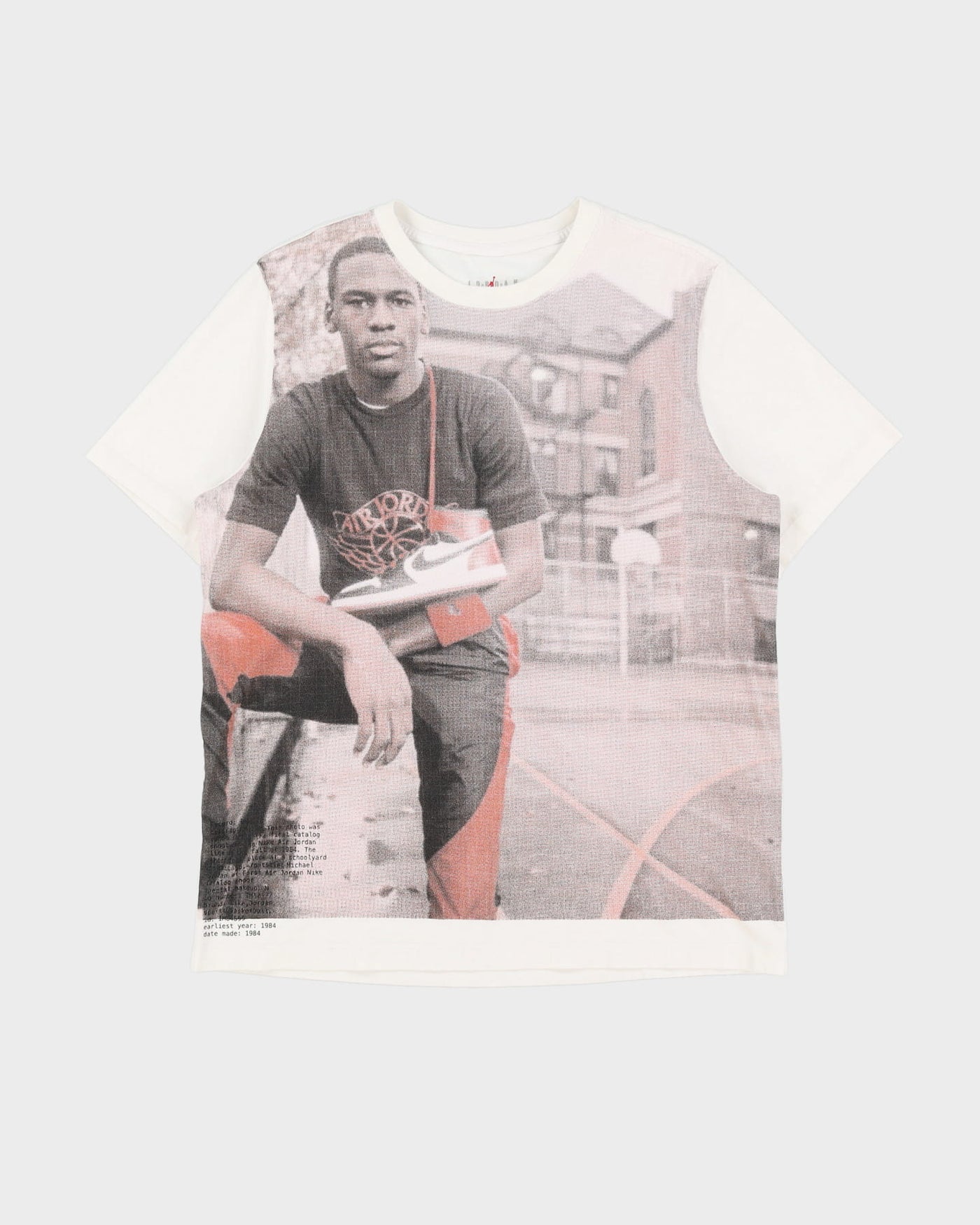Jordan Big Print 1984 Jordan 1 Photo Shoot T-Shirt - XL