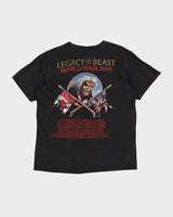 Iron Maiden 2019 Legacy Of The Beast Black Band Tour T-Shirt - L