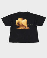 1996 Def Leppard Faded Black Band Tour T-Shirt - XL