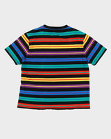 Guess X J Balvin Multi Colour Striped Oversized T-Shirt - L