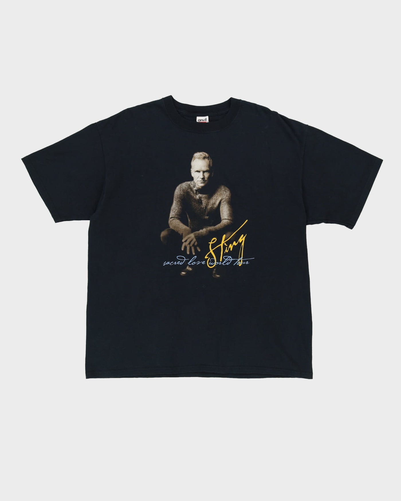 2004 Sting Sacred Love World Tour Band T-Shirt - XL
