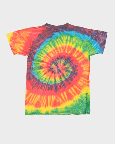 Vintage Zero Zone Single Stitch Multi Colour Tie Dye T-Shirt - M / L