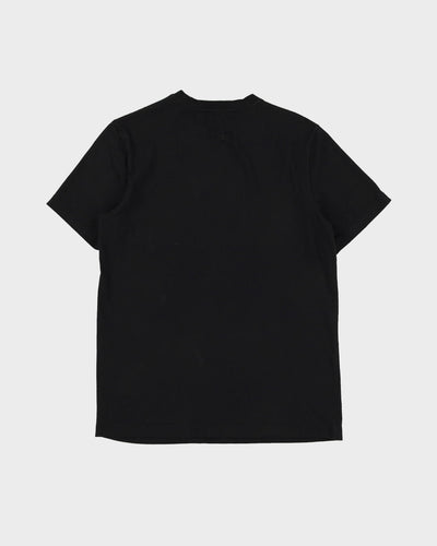00s Champion Black T-Shirt - M