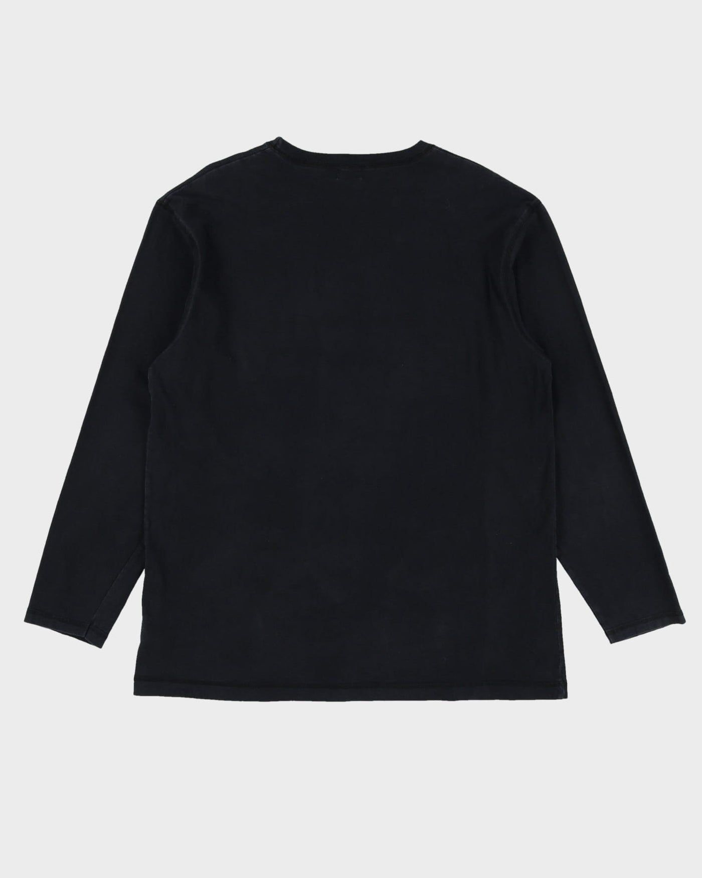 Vintage 90s Calvin Klein Black Long Sleeve T-Shirt - L