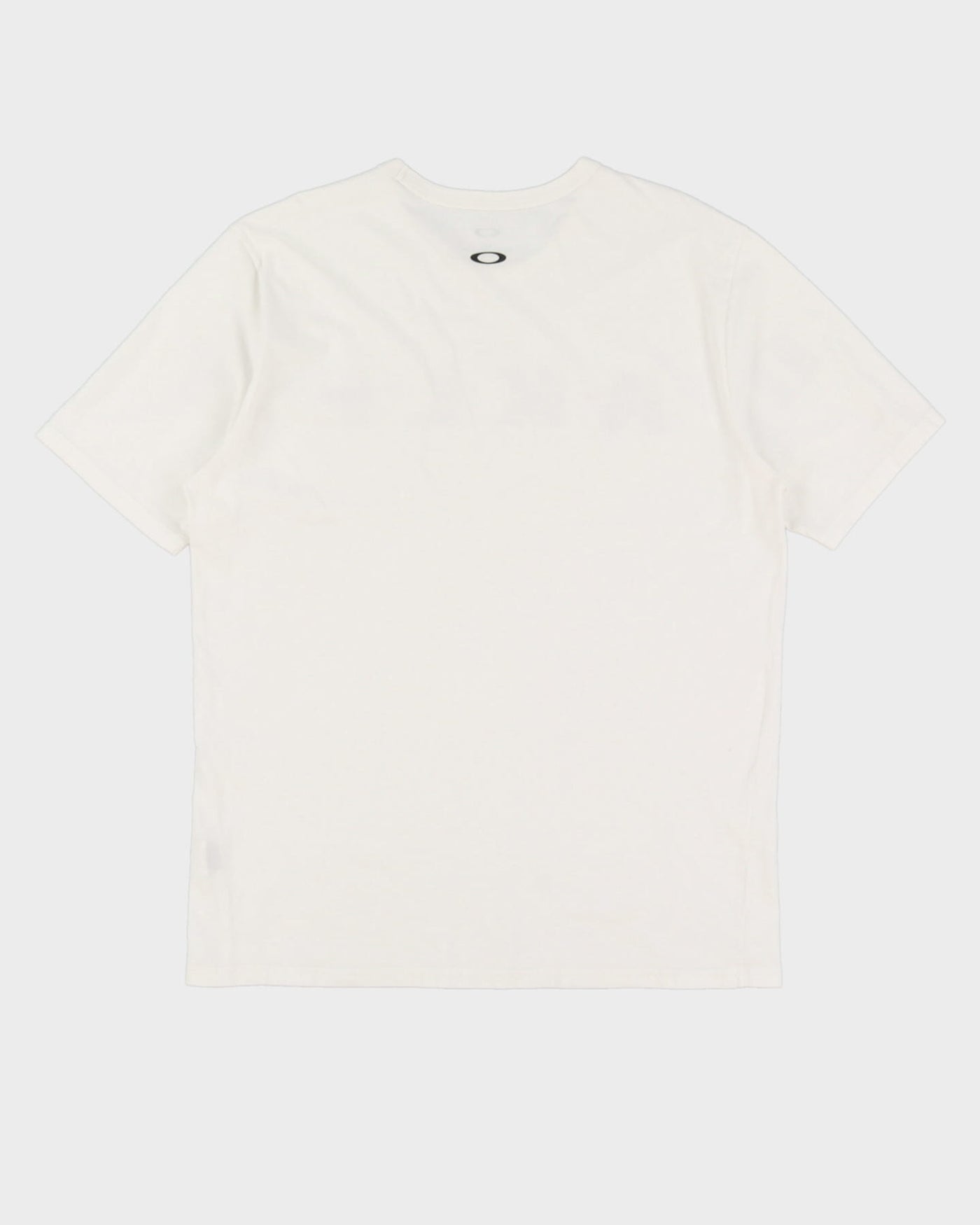 00s Oakley Spellout White T-Shirt - XL / XXL