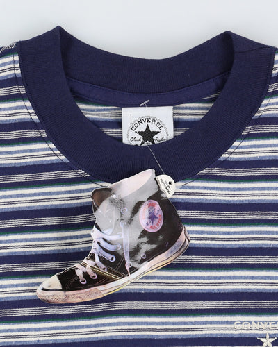 New With Tags Converse All Stars Blue T-Shirt - S