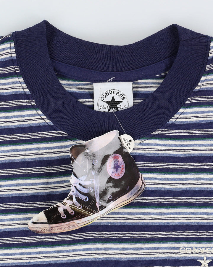 New With Tags Converse All Stars Blue T-Shirt - S