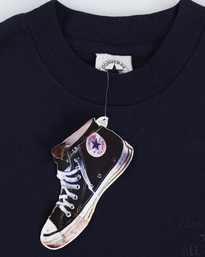 New With Tags Converse All Stars Blue T-Shirt - S