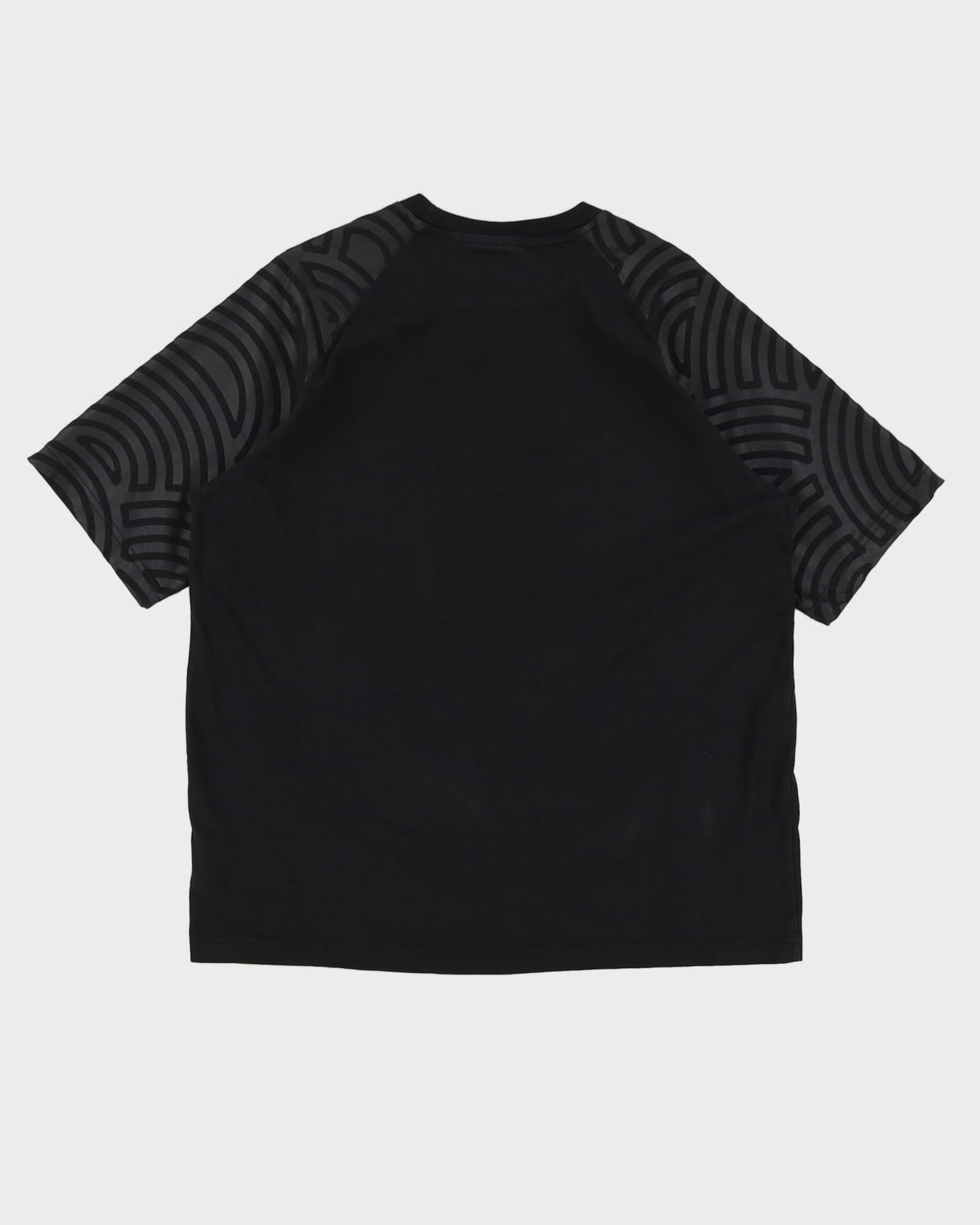 Adidas Black Raglan Sleeve T-Shirt - XXL