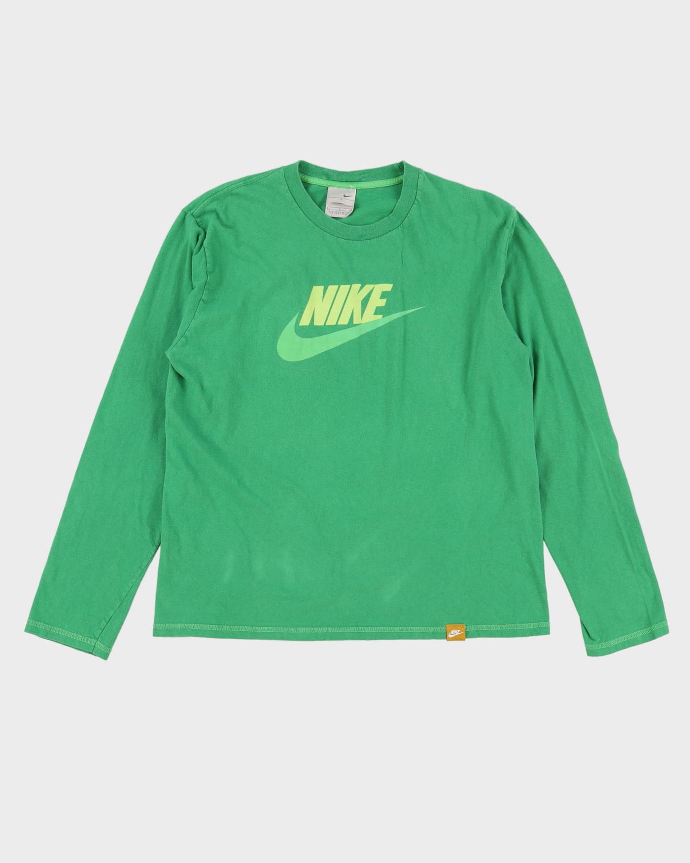 Nike Green Long Sleeve T-Shirt - XL