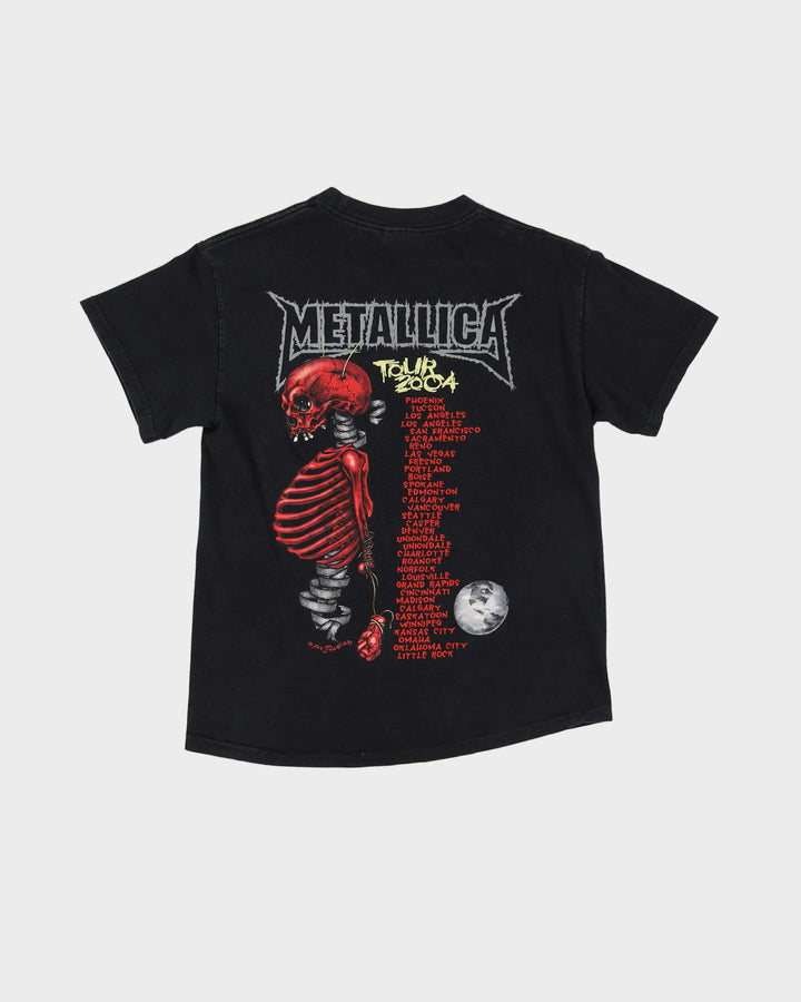 2004 Metallica Madly In Anger With The World Tour T-Shirt - S / M