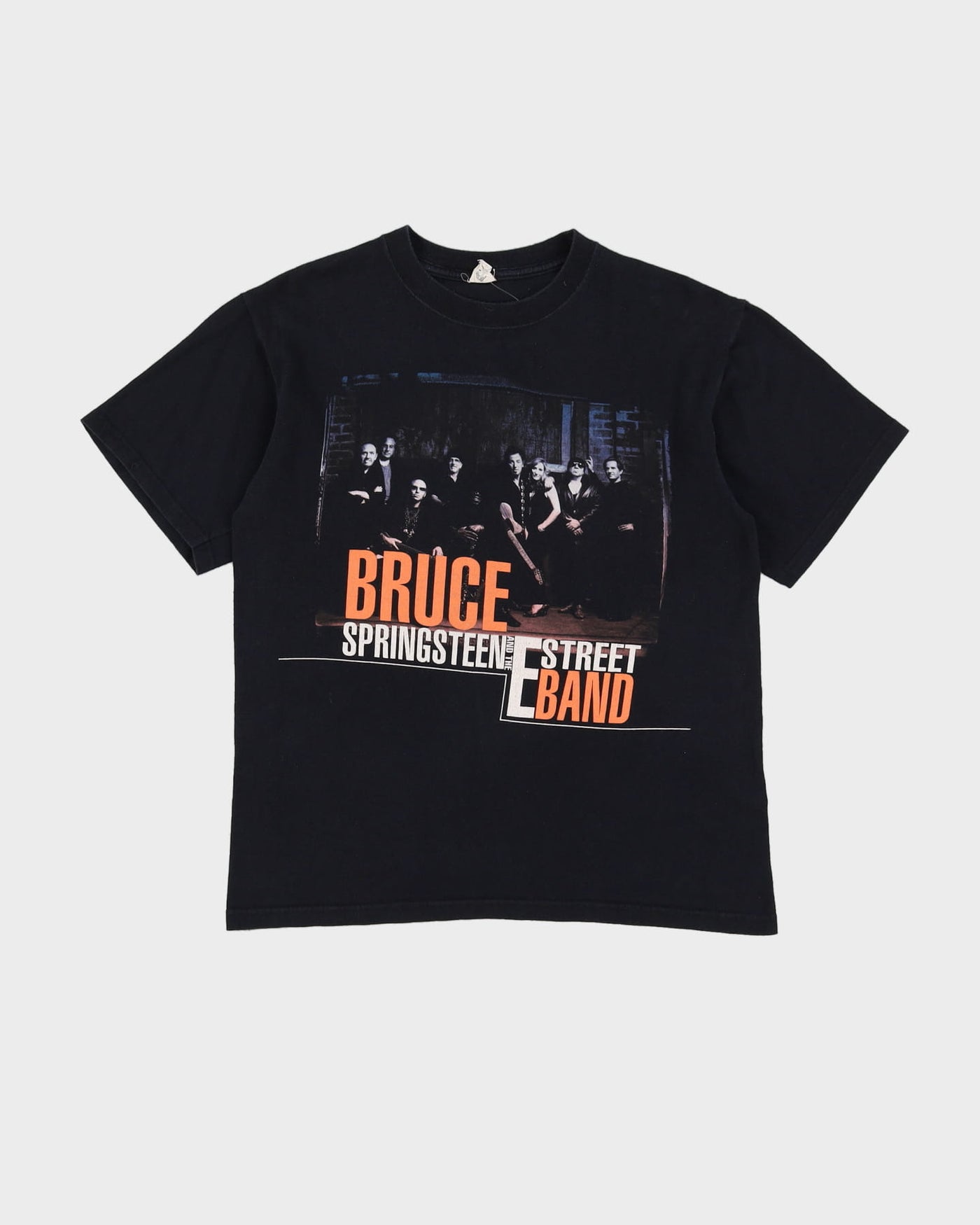Bruce Springsteen And The E Street Band Black Graphic Band T-Shirt - M