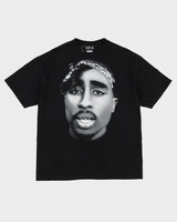 2006 Tupac Gemstone Studded Graphic Band T-Shirt - XL