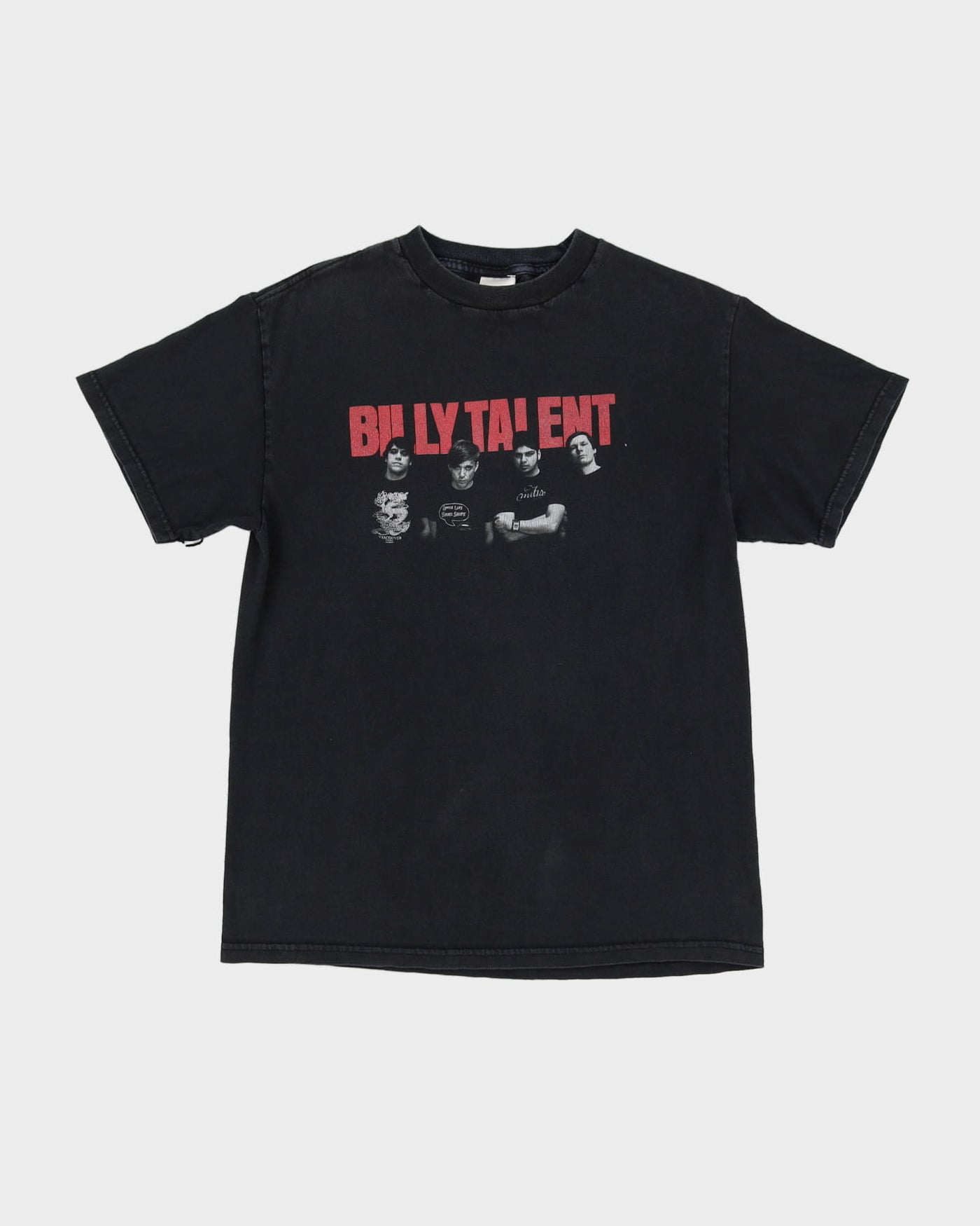 00s Billy Talent Black Graphic Band T-Shirt - M