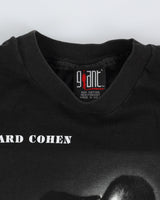 1993 Leonard Cohen The Future Black Graphic Giant Tag Band T-Shirt - M