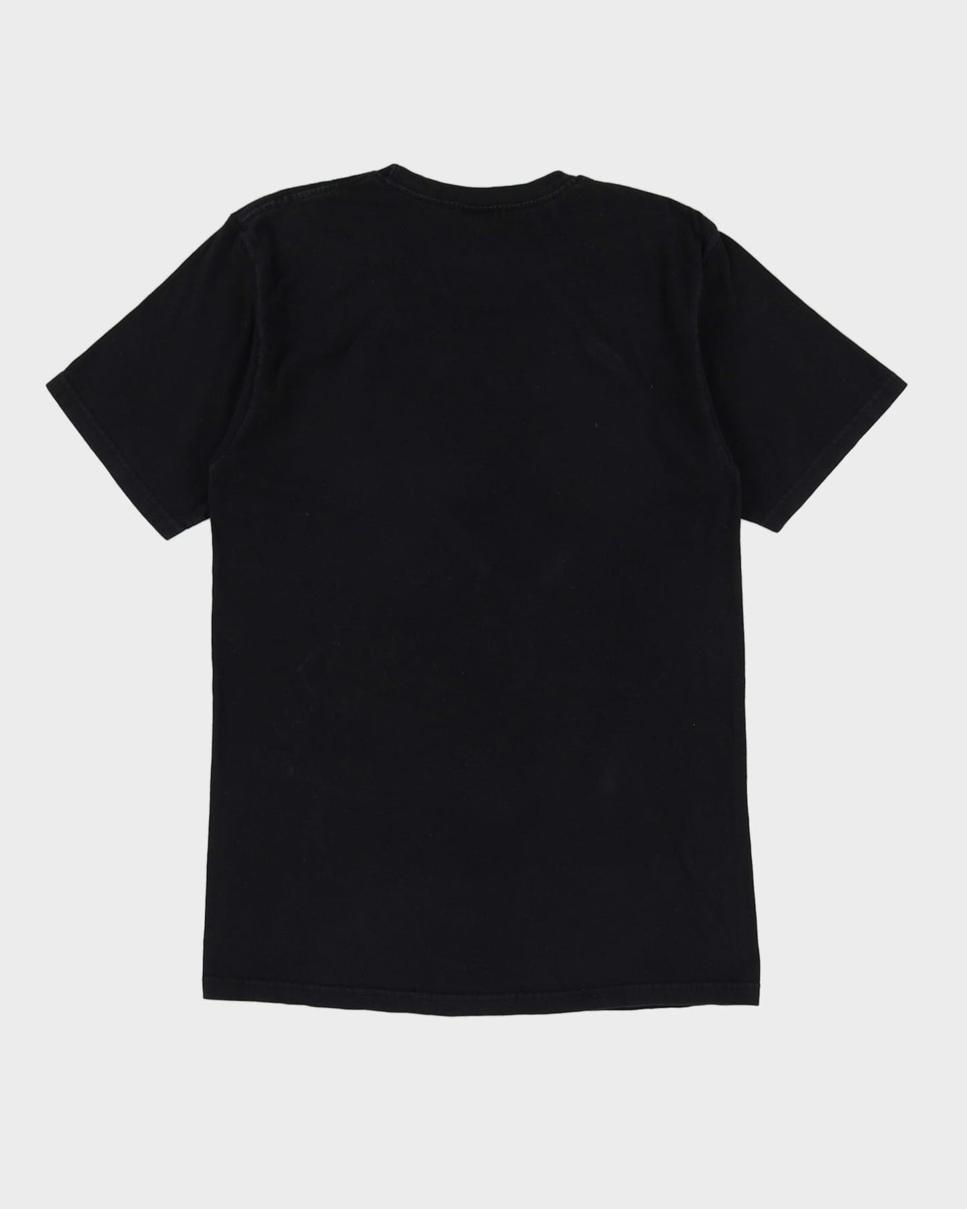 Pre-Loved Stussy 8 Ball Design Black Graphic T-Shirt - M