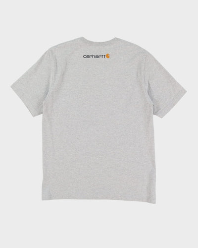 Thrasher Grey Classic Logo T-Shirt - M / L