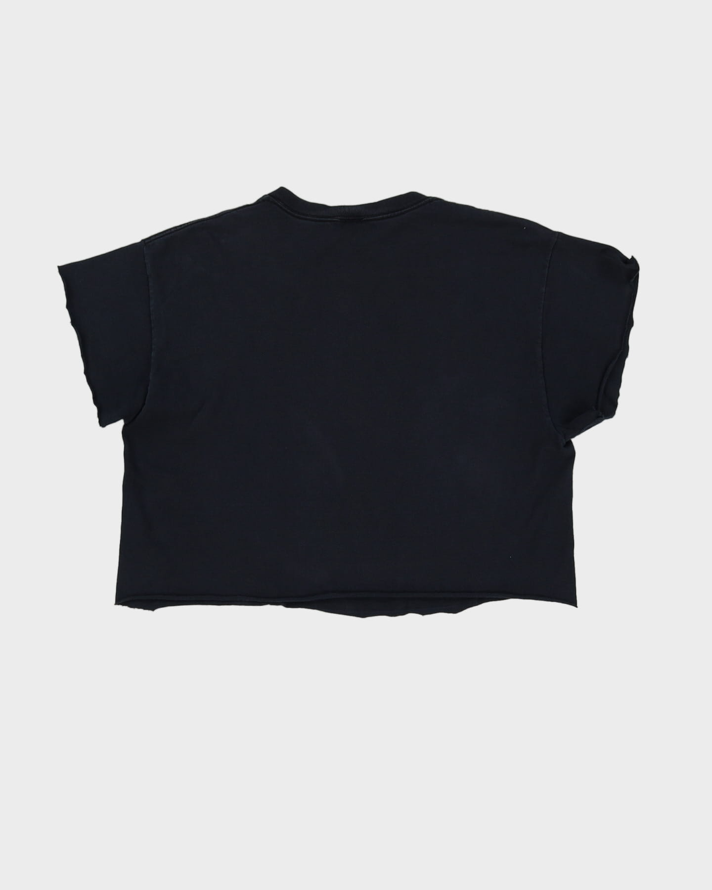 00s I'm Rick James Bitch Cropped Black Graphic T-Shirt - L