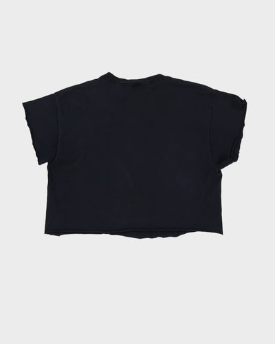 00s I'm Rick James Bitch Cropped Black Graphic T-Shirt - L
