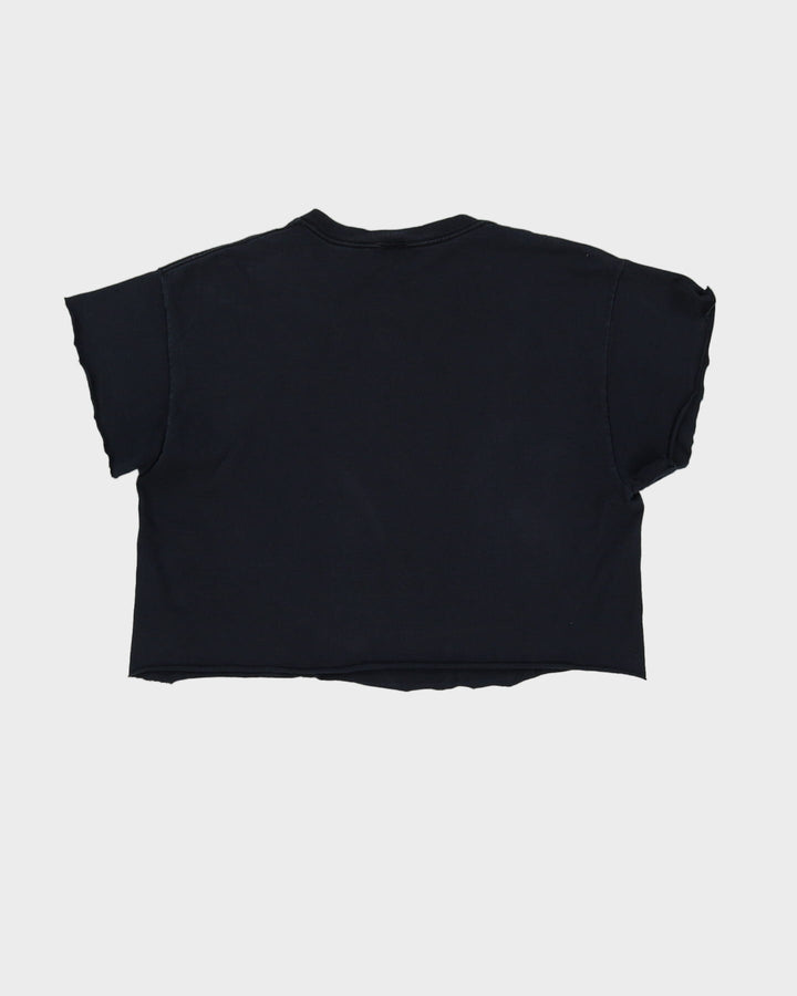 00s I'm Rick James Bitch Cropped Black Graphic T-Shirt - L