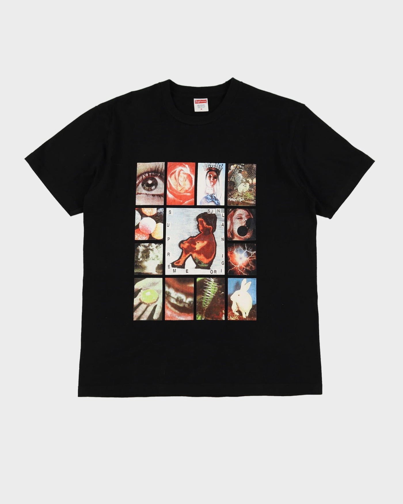 Supreme Originals Black Graphic T-Shirt - M
