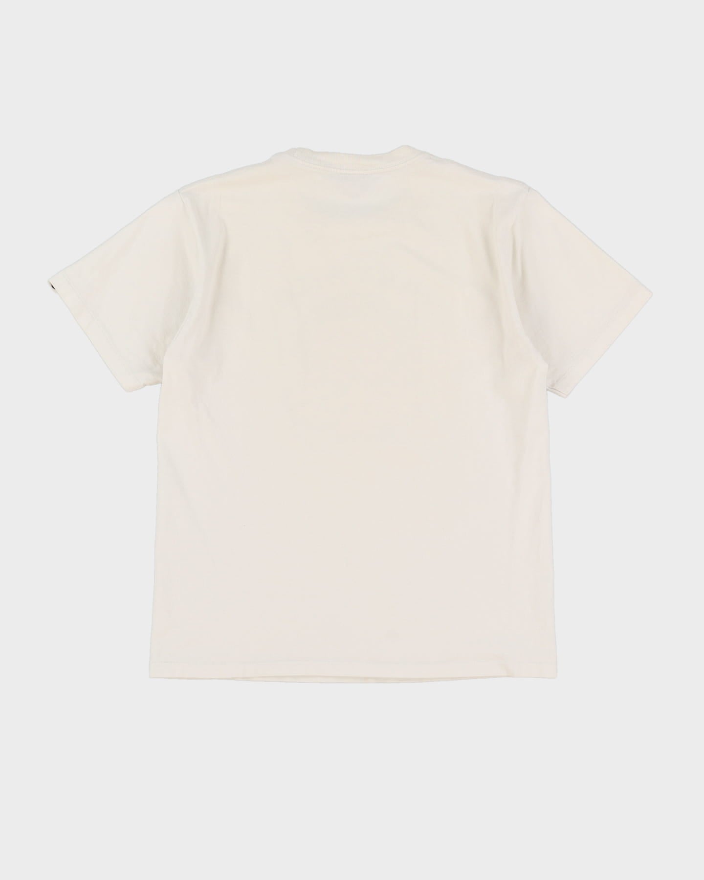 Bape Baby Milo Mario Star White Graphic T-Shirt - M