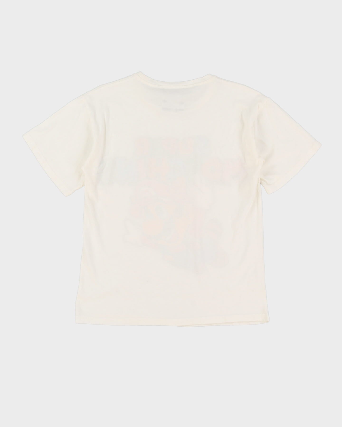 SS16 Super Moschino Mario Collaboration White Designer Oversized T-Shirt - S