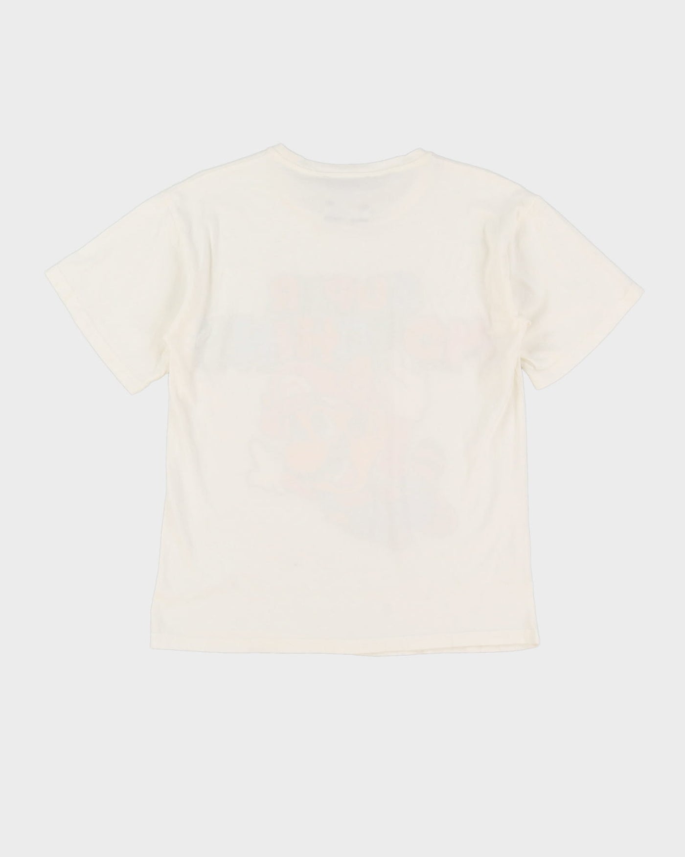 SS16 Super Moschino Mario Collaboration White Designer Oversized T-Shirt - S