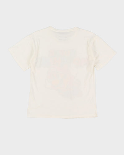 SS16 Super Moschino Mario Collaboration White Designer Oversized T-Shirt - S