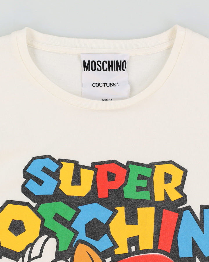 MOSCHINO スーパーマリオ Tシャツ モスキーノ スーパーマリオコラボTシャツ - メルカリ