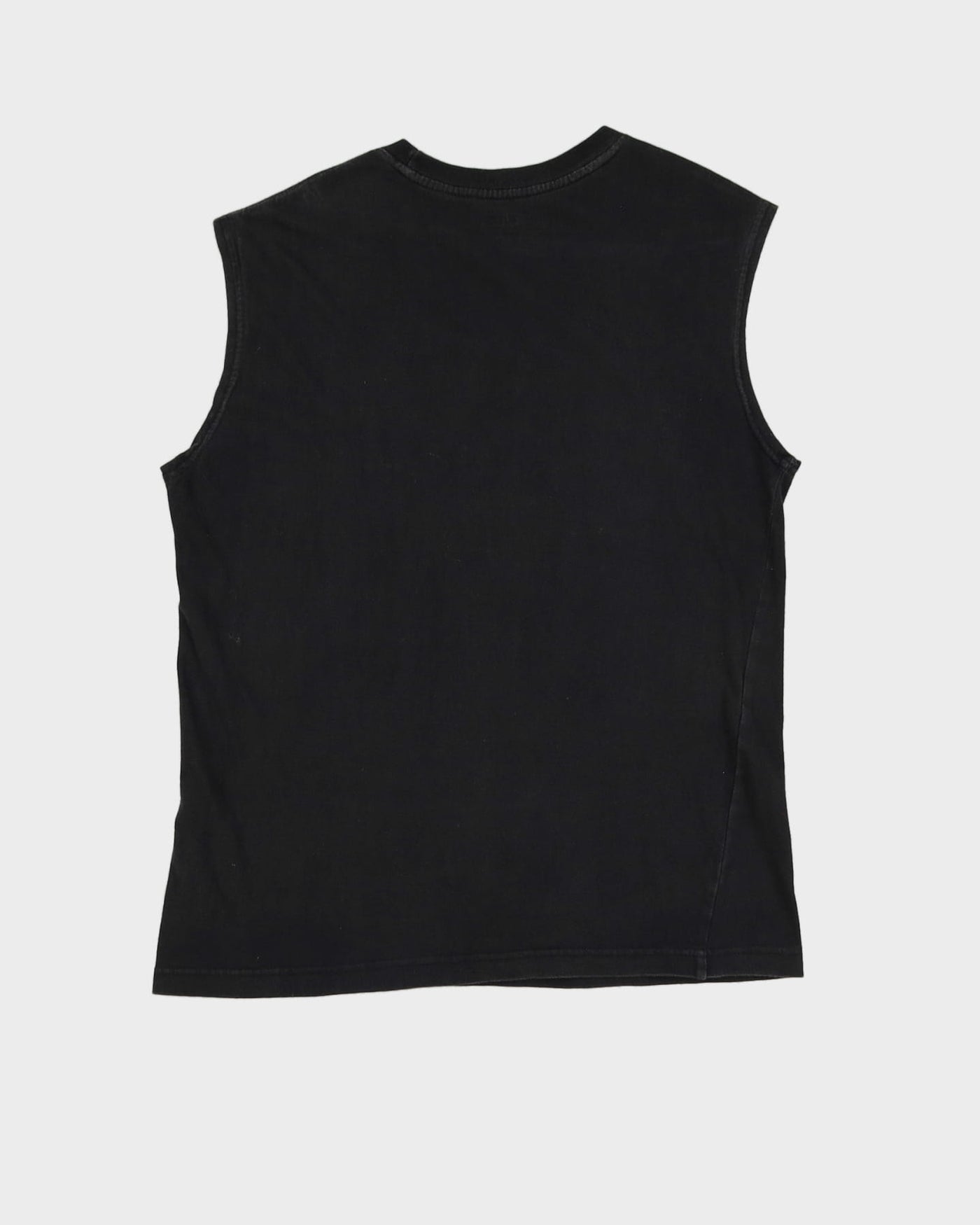 FILA Faded Black Basic Logo Vest - M