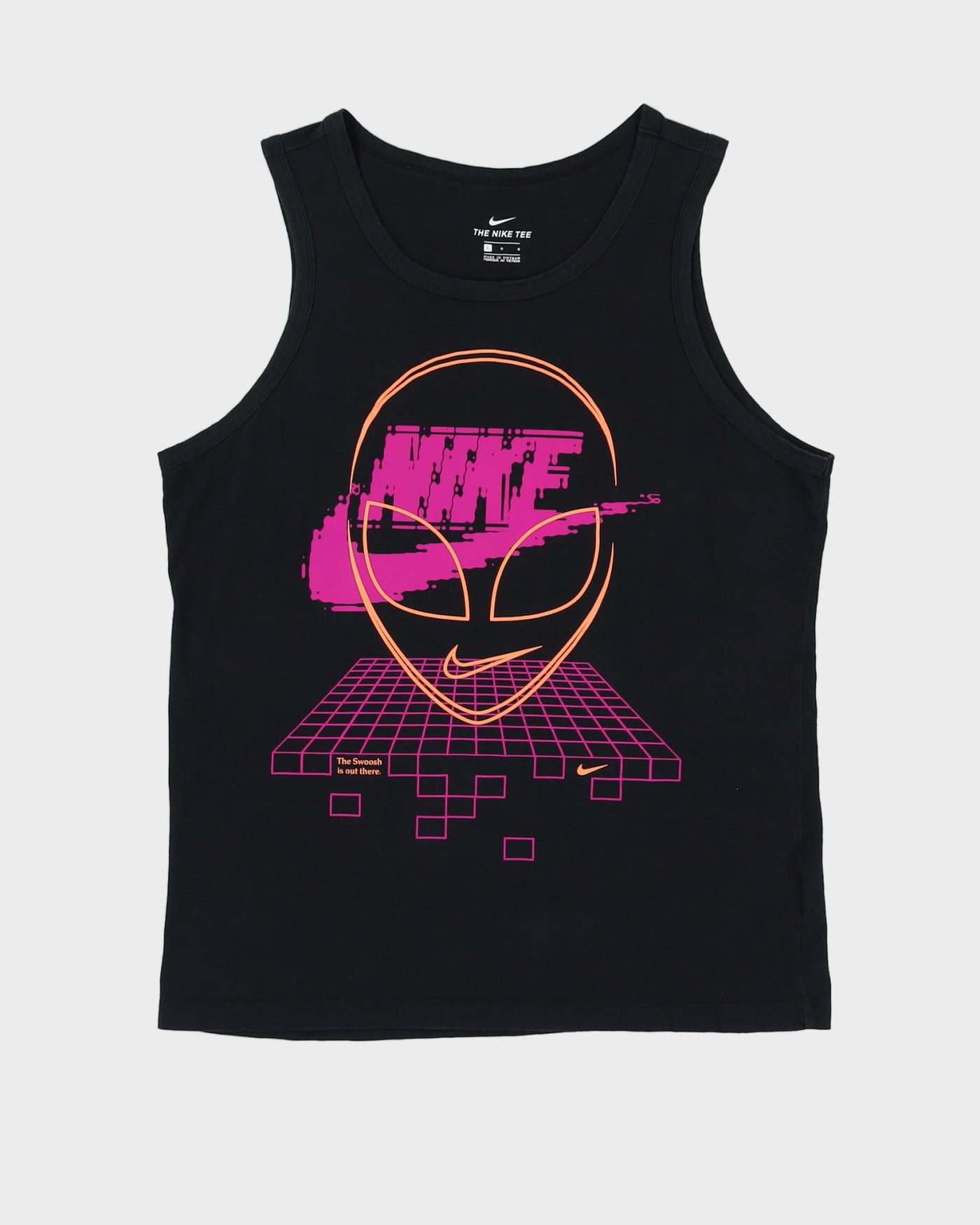 Nike The Swoosh Is Out There Alien Design Black Vest - L