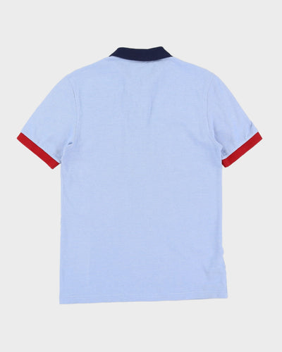 Fred Perry Blue Slim Fit Polo Shirt - M